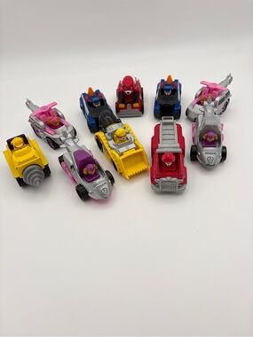 Paw Patrol 9 Vehicle Diecast Lot